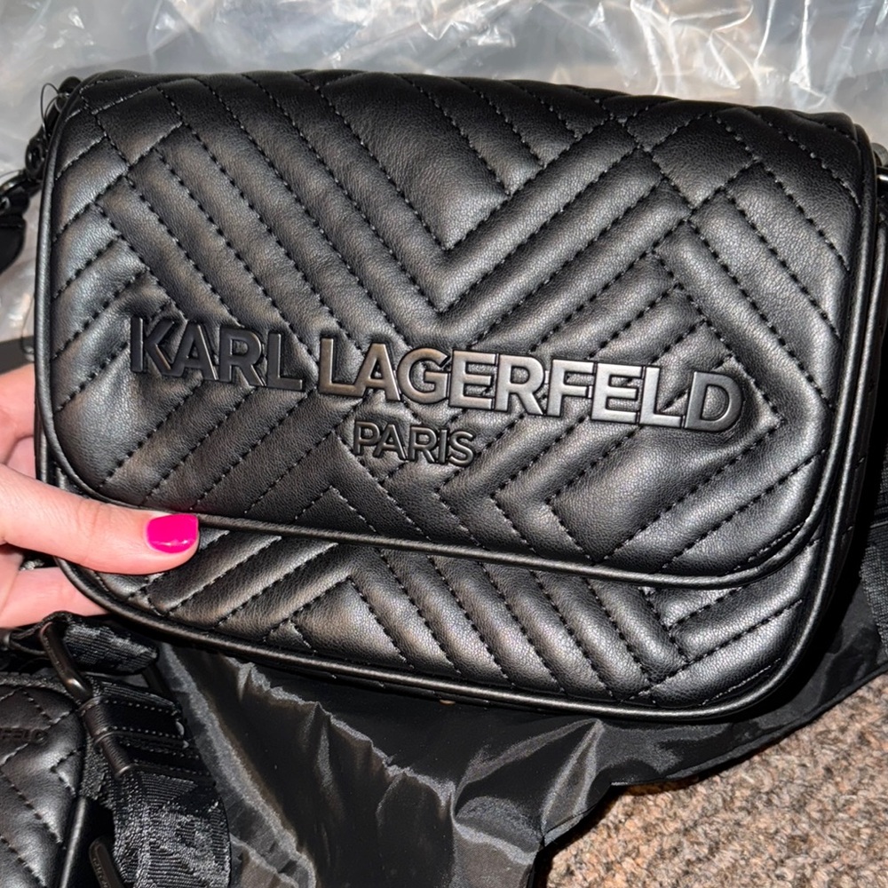 Karl Lagerfeld Paris Black Bag